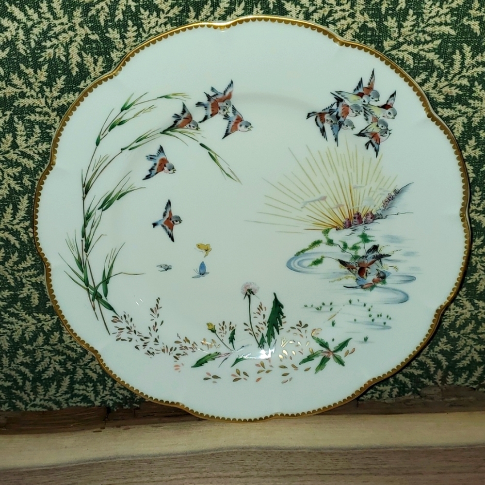 Haviland Limoges Printemps Theatre des Saisons Plate